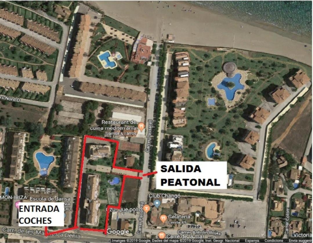 Apartamento Con Wifi A 50M De La Playa Denia Eksteriør bilde